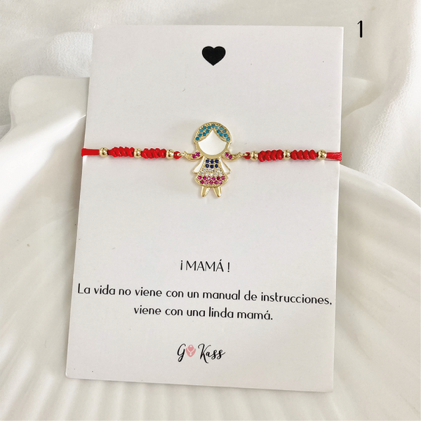 pulsera-de-niña-roja